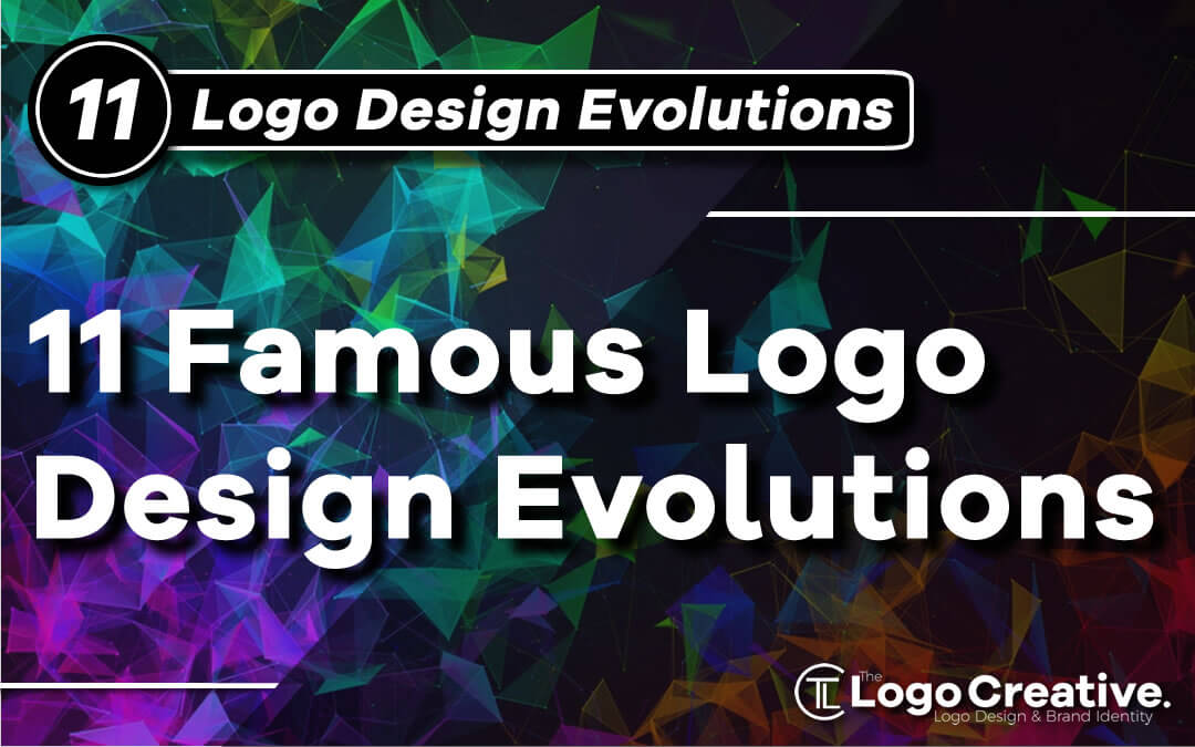 The spectacular logo evolution of famous brands