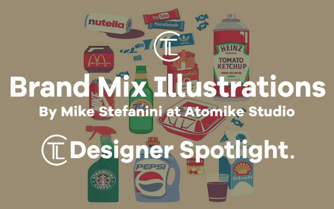 Brand Mix Illustrations By Mike Stefanini at Atomike Studio
