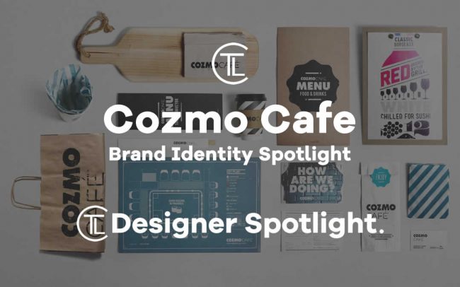 Cozmo Cafe Brand Identity Spotlight