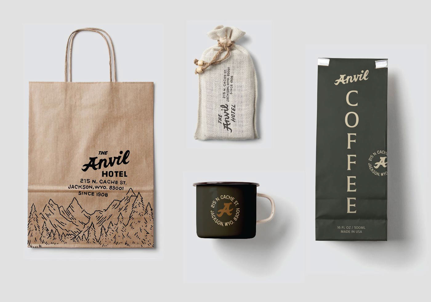 Anvil Hotel Brand Identity Spotlight