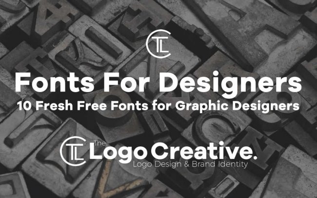 10 Fresh Free Fonts for Graphic Designers