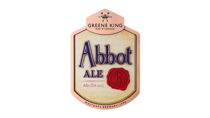 Abbot Ale Beer Logo Design-min