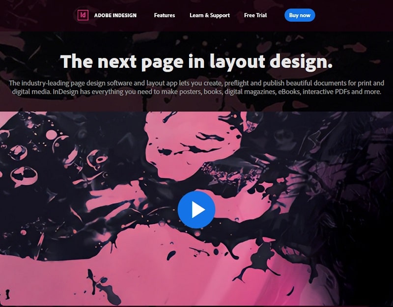 6 Graphic Design Skills a Web Designer Must Know Today - Adobe InDesign Desktop publishing software and online publisher