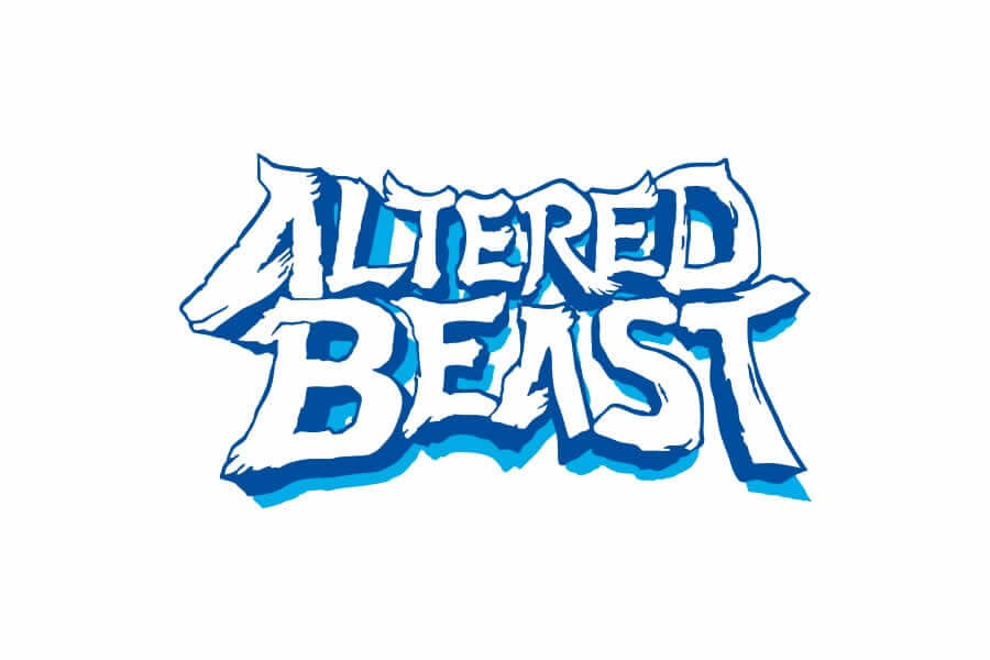 Altered Beast logo design - Inspirational Arcade Game Logos of the 90’s-min
