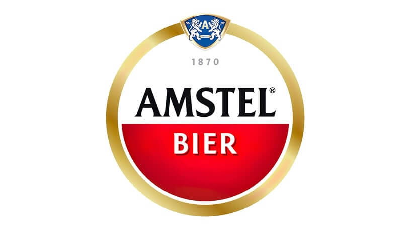 Amstel Bier Beer Logo Design-min