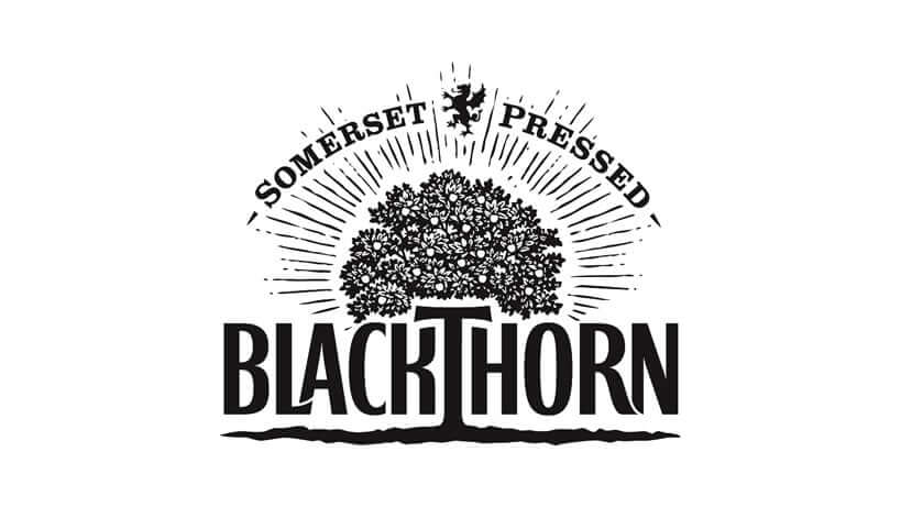 BlackThorn Cider Logo Design-min