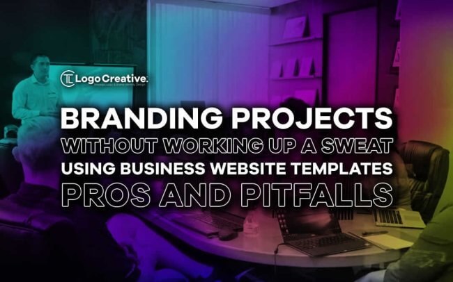 Branding Projects Without Working Up a Sweat Using Business Website Templates - Pros and Pitfalls