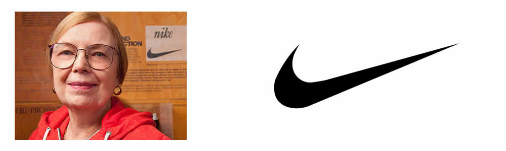 Carolyn Davidson - Nike Logo - Famous Logo Designers and Their Distinctive Style