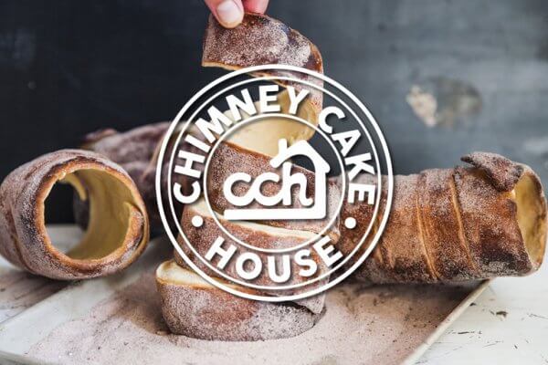 Chimney Cake House Logo Design