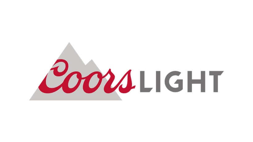 Coors Light Beer Logo Design-min