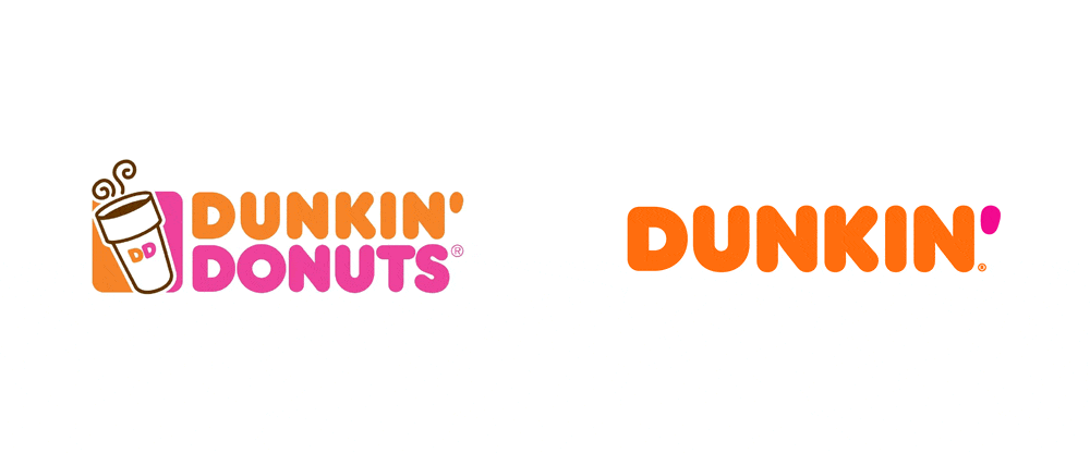 Dunkin Rebrand 2019 Logo Design