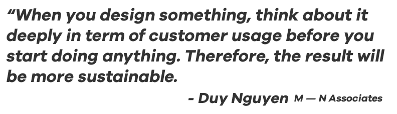 Duy Nguyen Designer Quote