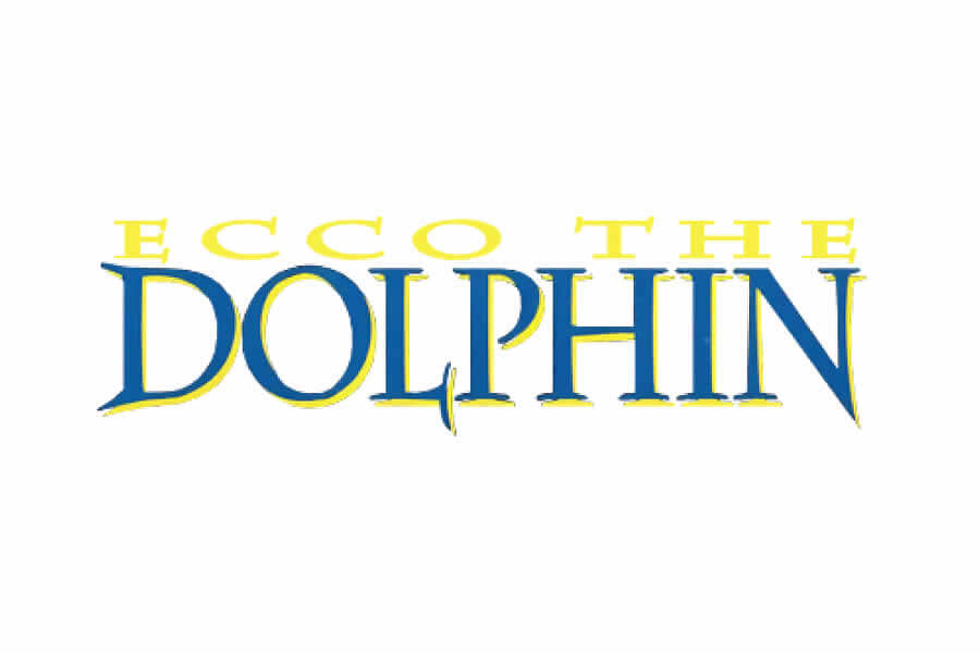 Ecco The Dolphin logo design - Inspirational Arcade Game Logos of the 90’s