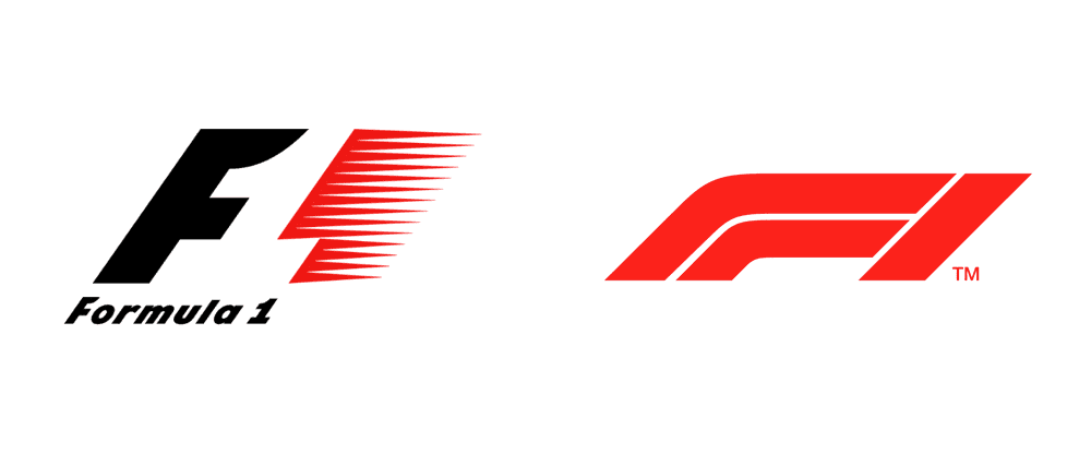 F1 Rebrand 2017 Logo Design