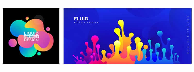 Fluid shapes - 2020 Graphic Design Trends-min