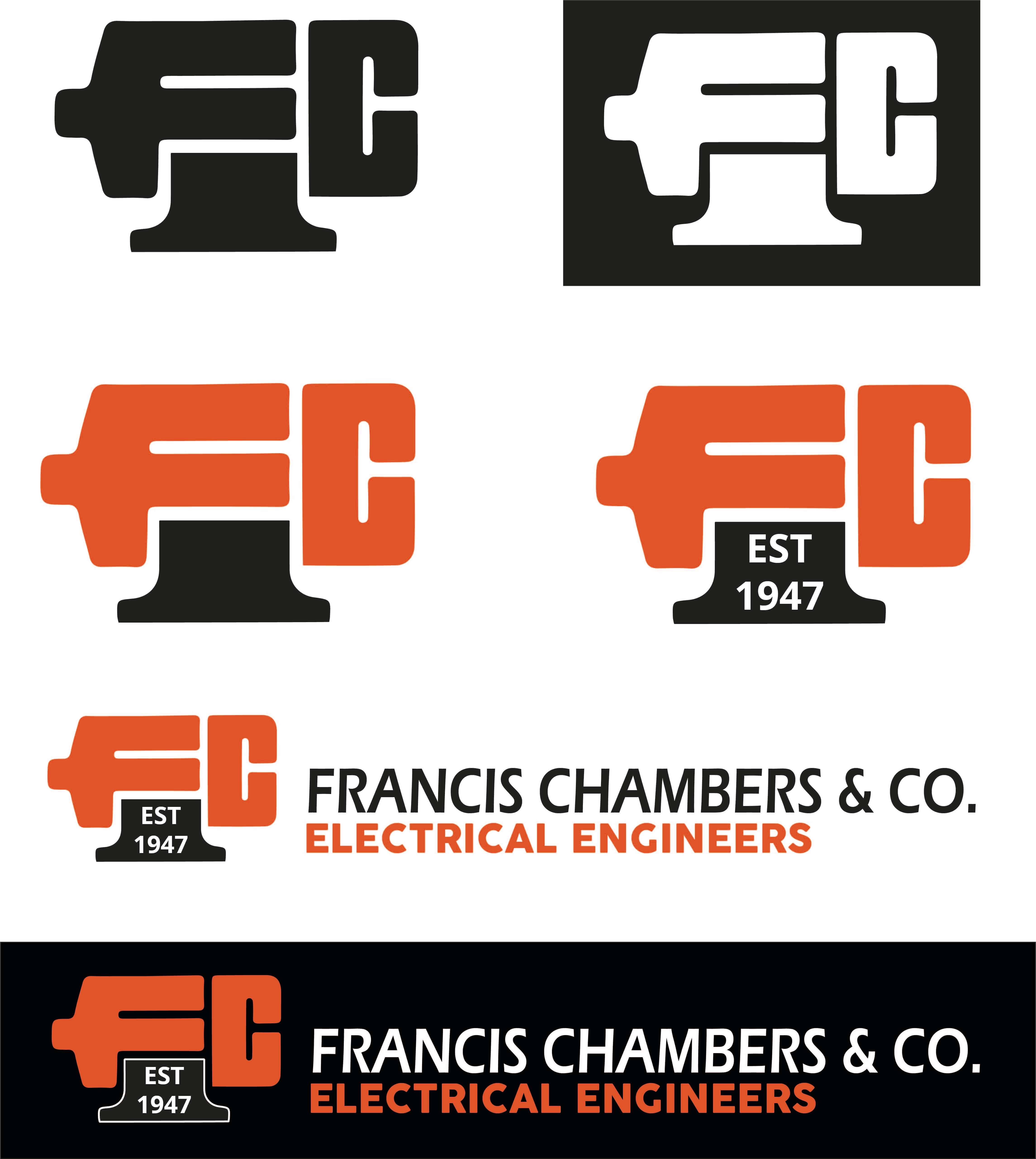 Francis Chambers Logo Retouching and logo design
