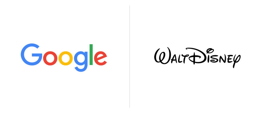 Google, Walt Disney Logo Design