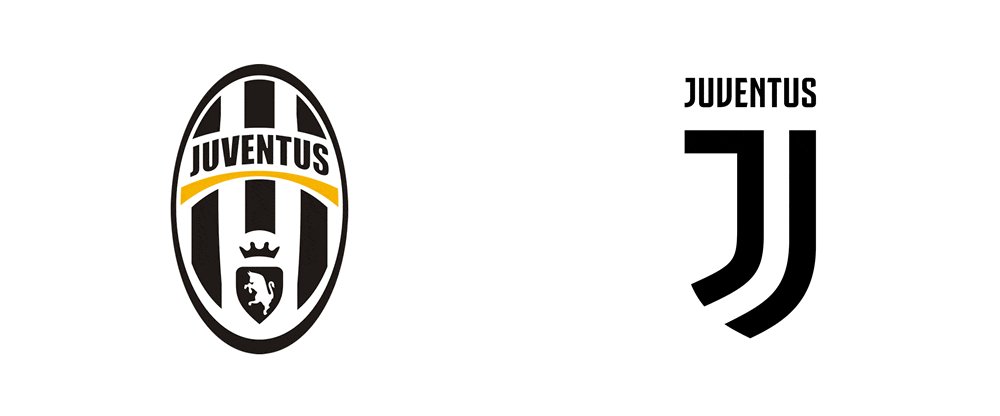 Juventus Rebrand 2017 Logo Design