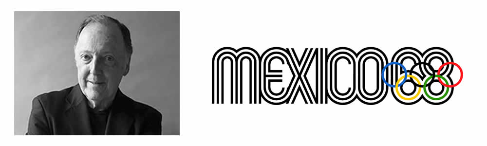 Lance Wyamn - 1968 Mexico Olympics identity - Famous Logo Designers and Their Distinctive Style