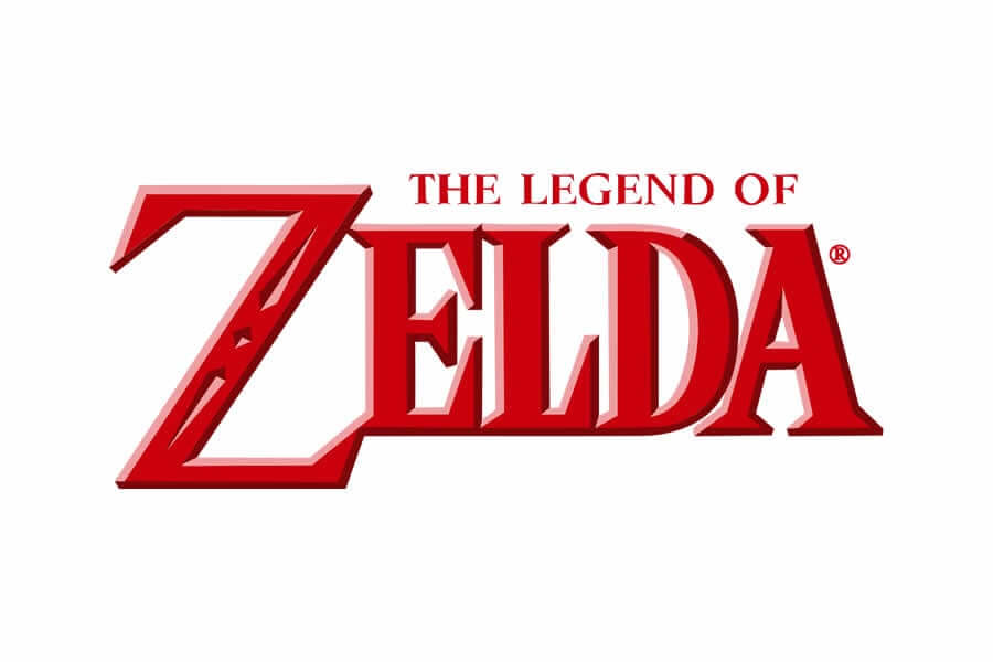 Legends of Zelda logo design - Inspirational Arcade Game Logos of the 90’s-min