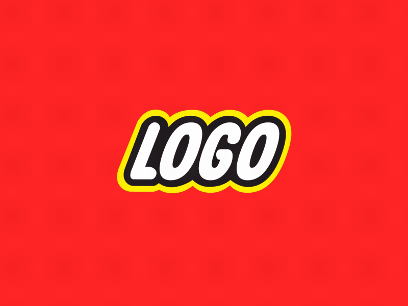 Lego Logo Design Animation