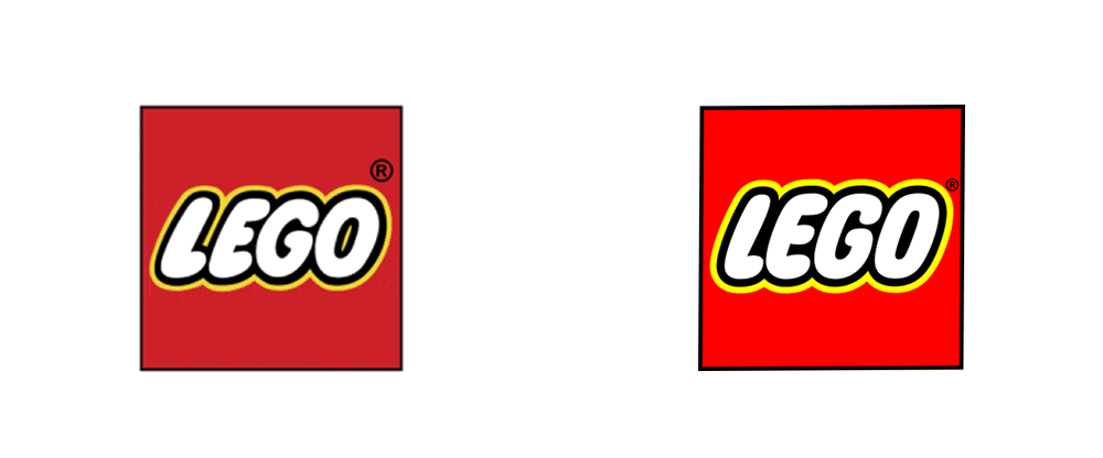 Lego Rebrand 1998 Logo Design