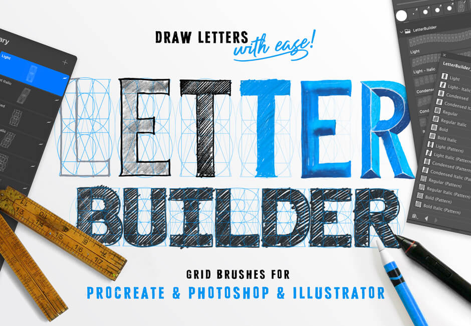 Letter Builder - Drawing Consistent Letter-Forms