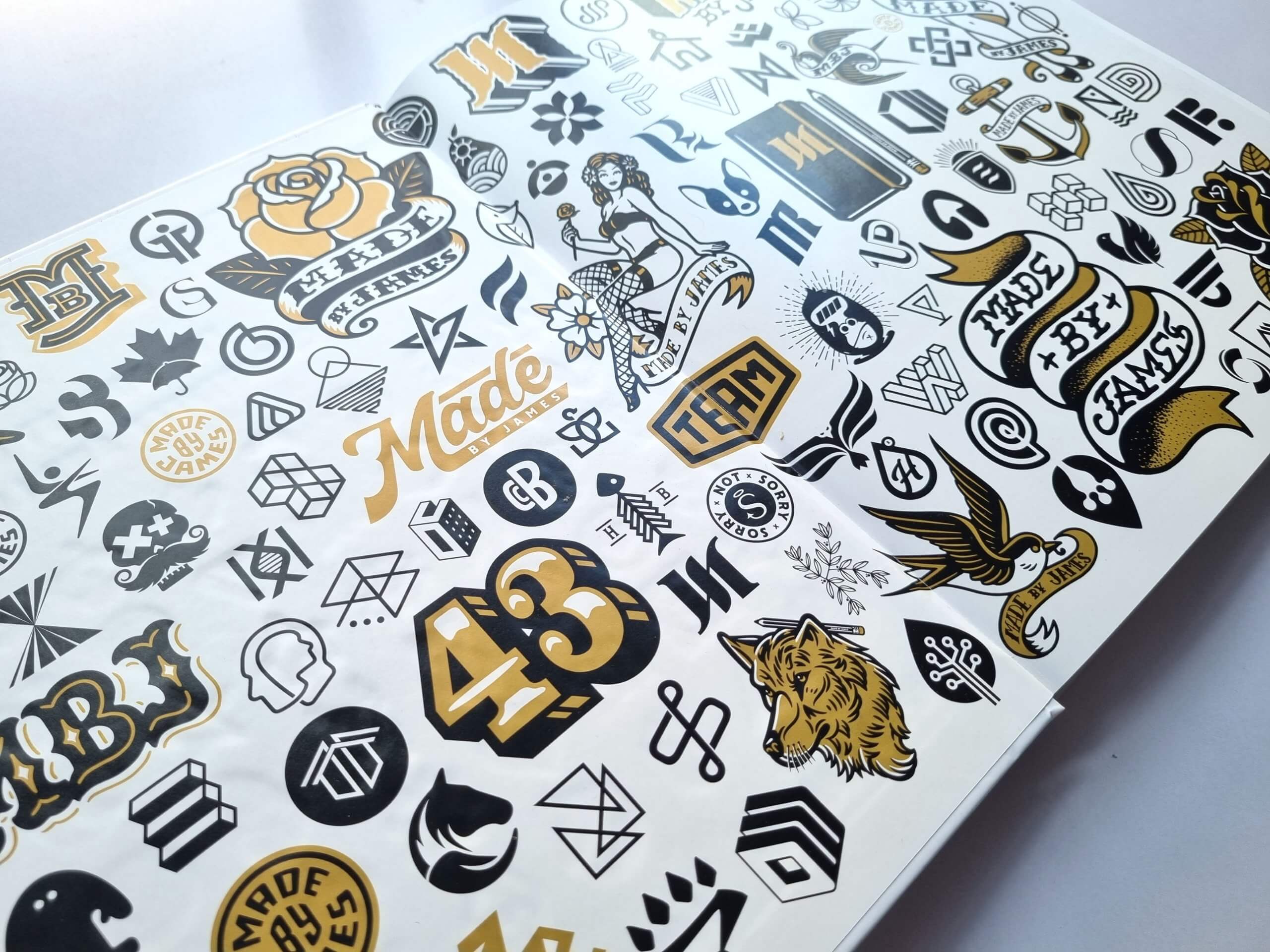 Logo Design Process Book Review - Made by James by James Martin