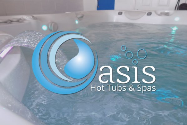 Oasis Hot Tubs & Spas Logo Design - The Logo Creative 