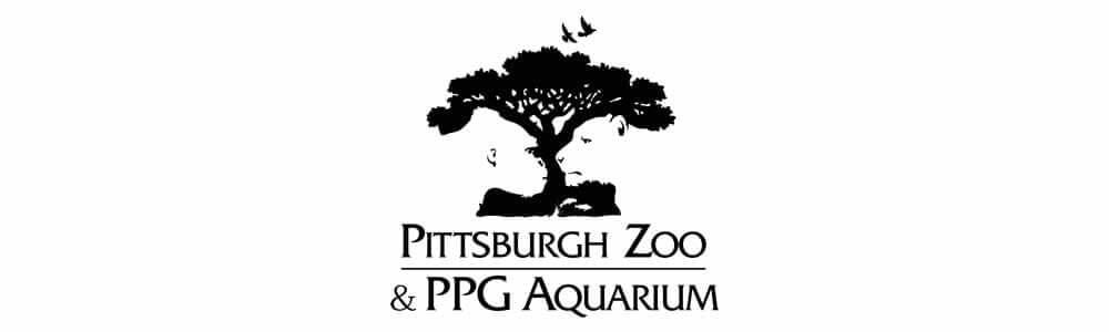 Pittsburgh Zoo Negative Space Logo