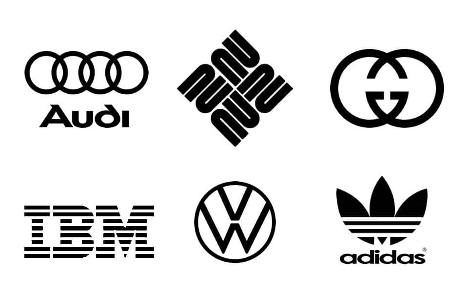 Repetition in Logos - Repeated patterns in logo design