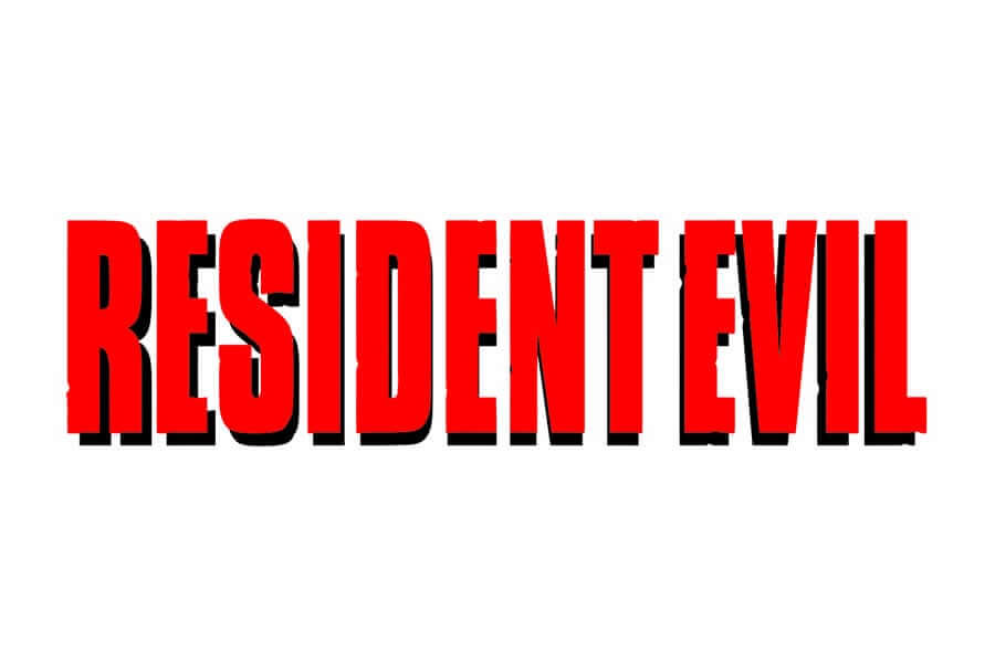 Resident Evil logo design - Inspirational Arcade Game Logos of the 90’s-min