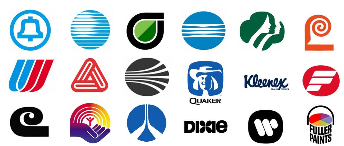 Saul Bass Logos - Logo Design