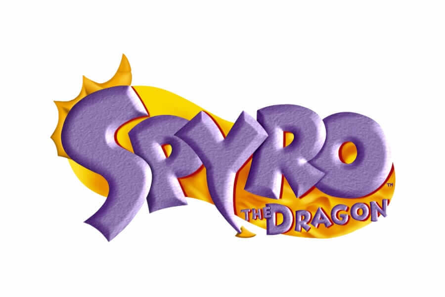 Spyro The Dragon - Inspirational Arcade Game Logos of the 90’s-min
