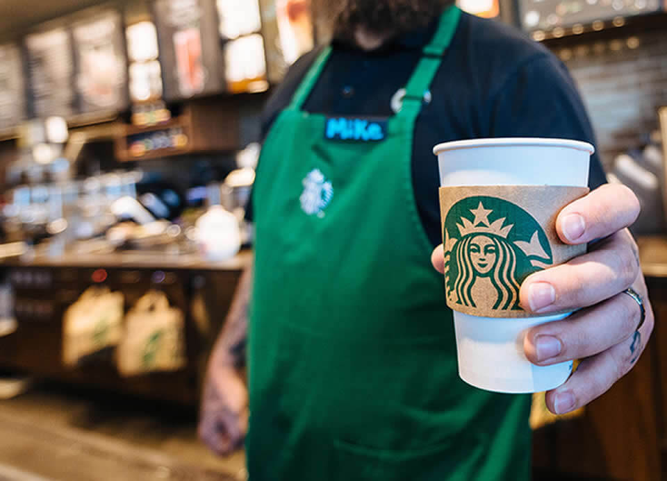 Starbucks Service branding