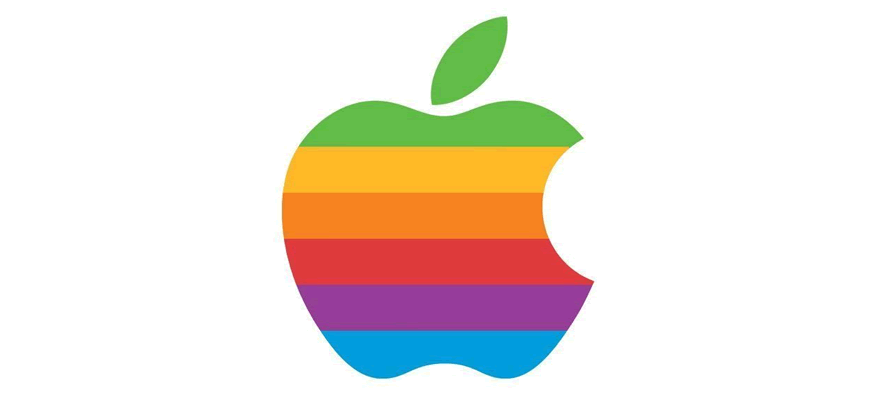 The Explosion of Visual Arts in the 1980s - 7 Best Brand Logos of the Decade_Apple Rainbow Logo
