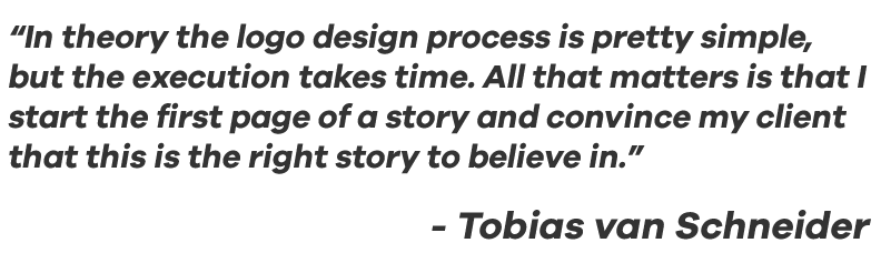 Tobias van Schneider Designer Quote