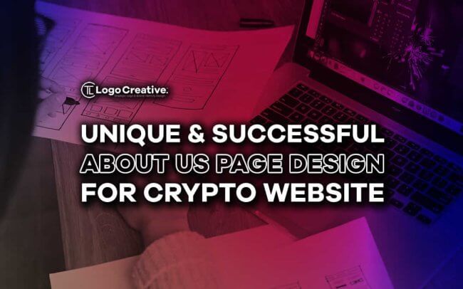 Unique And Successful About Us Page Designs for Crypto Website