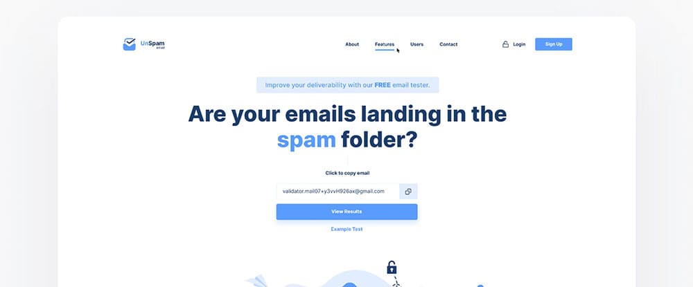 Unspam.email – Email Tester, Spam Checker & Deliverability Test