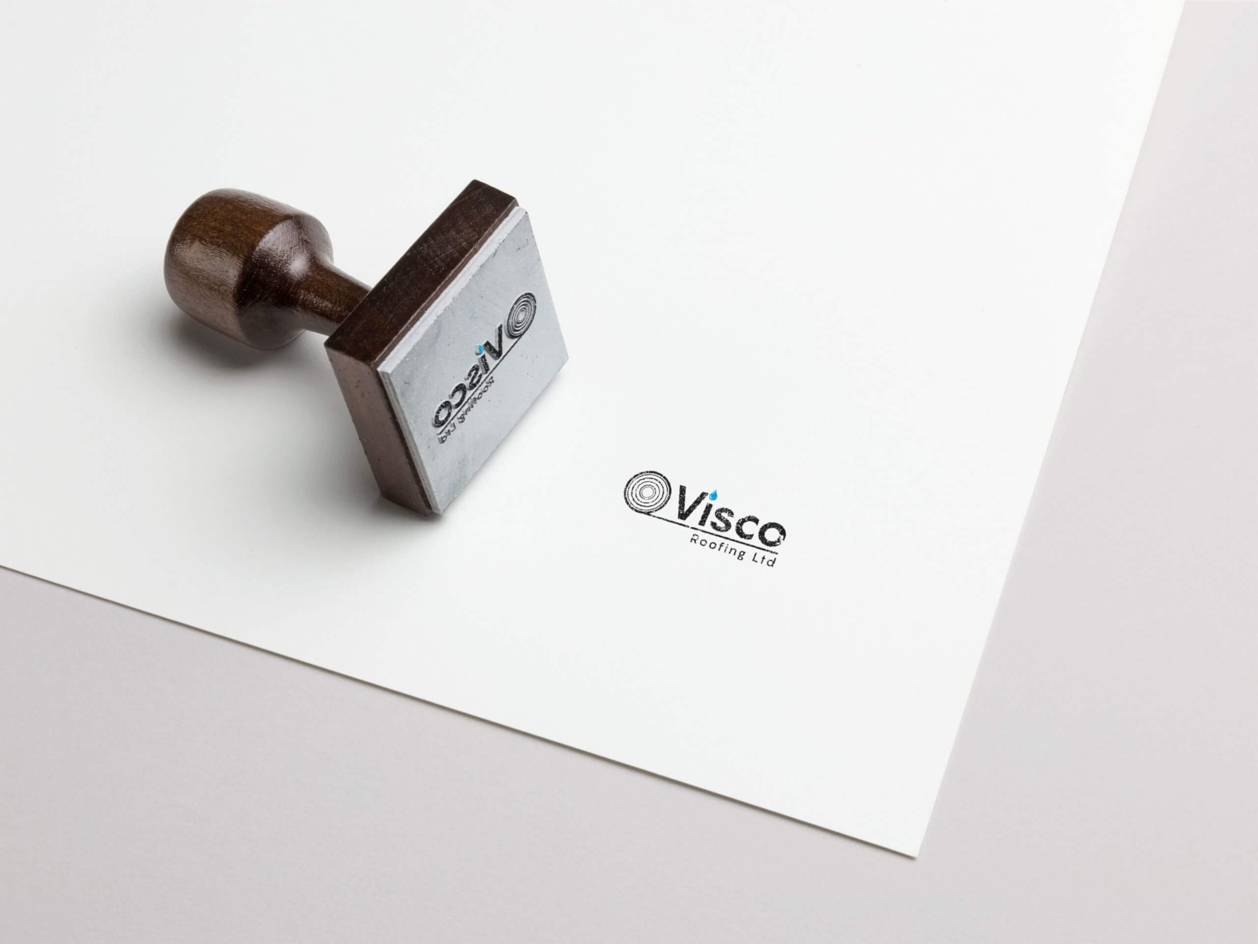 Visco Rubber Stamp- Logo Design