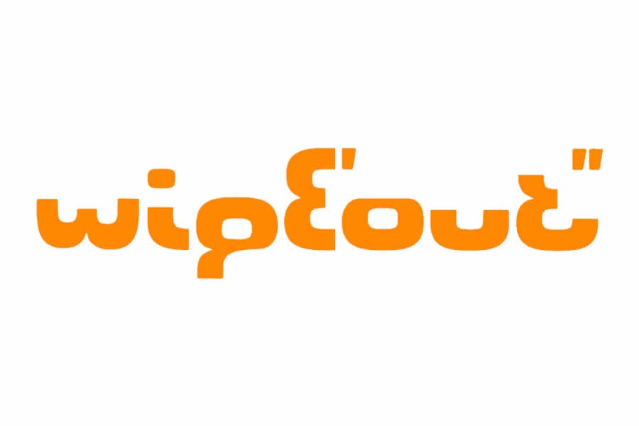 Wipeout logo design - Inspirational Arcade Game Logos of the 90’s-min