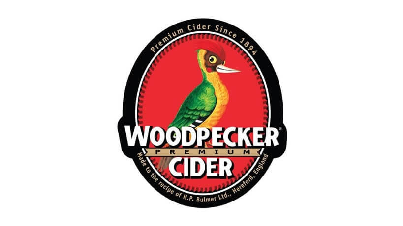 Woodpecker Cider Logo Design-min