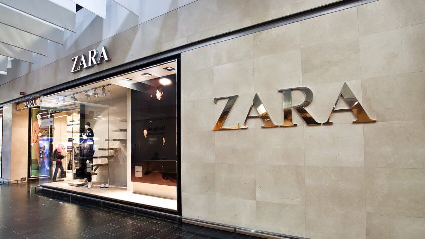 ZARA - 10 Examples of Powerful Global Branding