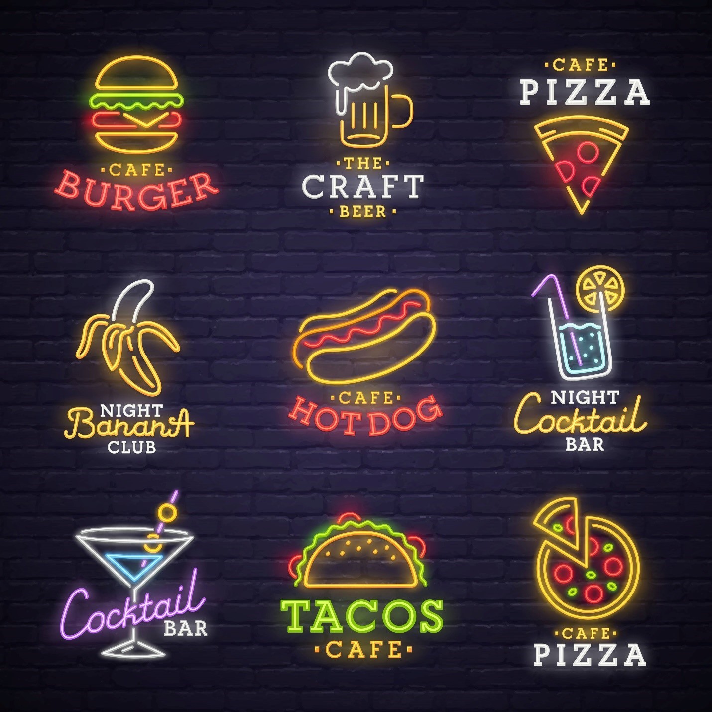 neon Logos