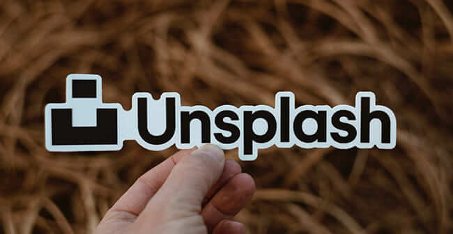 unsplash logo stickers